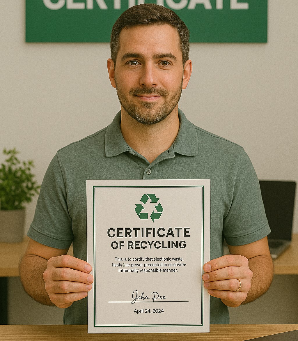 Recycling Certificate